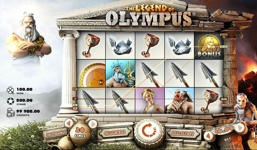 play wing of olympus slot free