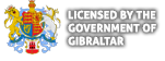 Licensed by the Government of Gibraltar